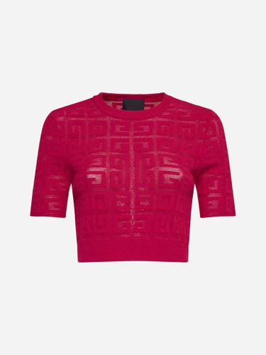 G Viscose-blend Knit Sweater - Givenchy - Modalova