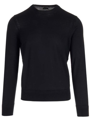 Tom Ford Black Wool Sweater - Tom Ford - Modalova