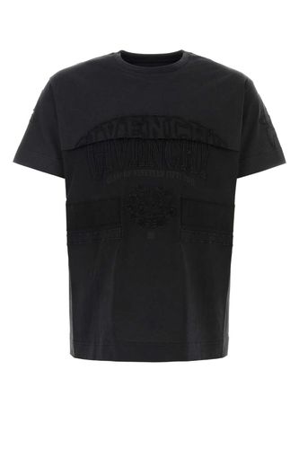 Givenchy Black Cotton T-shirt - Givenchy - Modalova