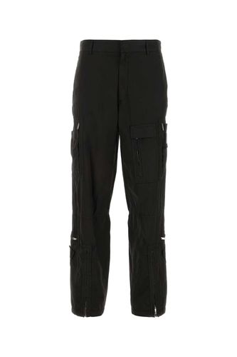 Givenchy Black Poplin Cargo Pant - Givenchy - Modalova