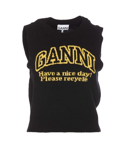 Ganni Graphic Vest - Ganni - Modalova