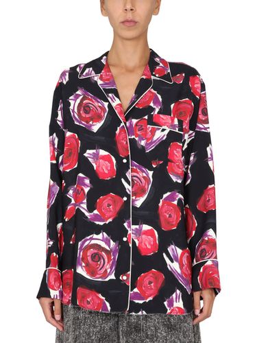 Marni Floral Print Shirt - Marni - Modalova