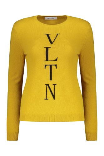 Long Sleeve Crew-neck Sweater - Valentino Garavani - Modalova