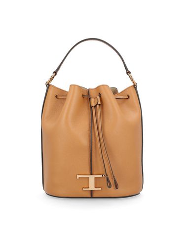 Logo-plaque Drawstring Bucket Bag - Tod's - Modalova