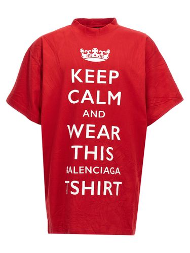 Balenciaga keep Calm T-shirt - Balenciaga - Modalova