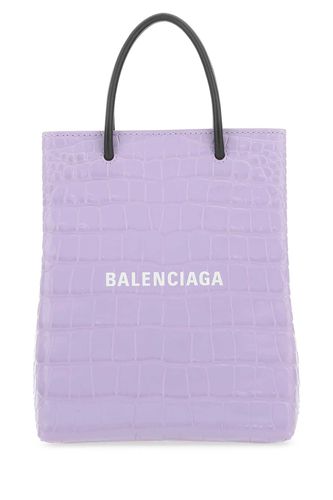 Balenciaga Lilac Leather Handbag - Balenciaga - Modalova