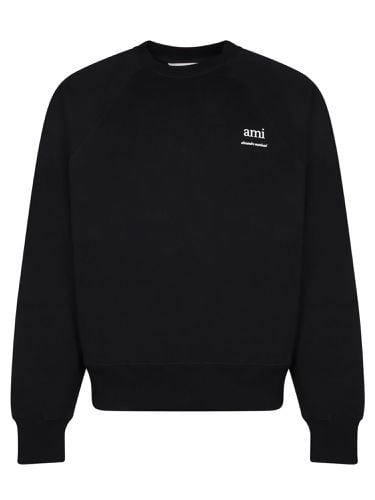 Logo Letter Sweatshirt - Ami Alexandre Mattiussi - Modalova