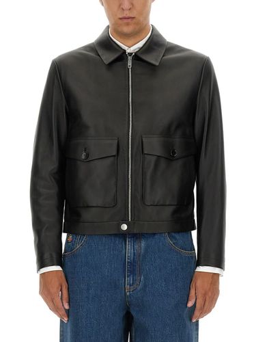 Bally Leather Jacket - Bally - Modalova