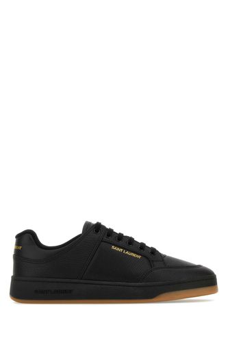 Black Leather Sl/61 Sneakers - Saint Laurent - Modalova