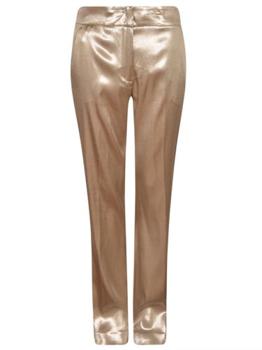 Genny High-waist Metallic Trousers - Genny - Modalova