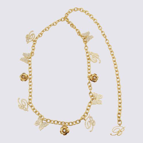 Blumarine Gold Tone Belt - Blumarine - Modalova