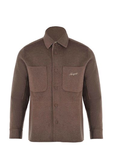 Shirt In Double-sided Wool Blend - Axel Arigato - Modalova