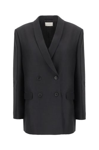 Wool And Silk Oversize Blazer - The Row - Modalova