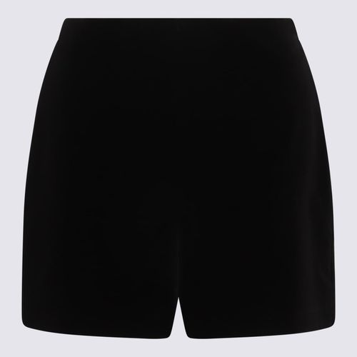 Black Cotton Shorts - Valentino Garavani - Modalova