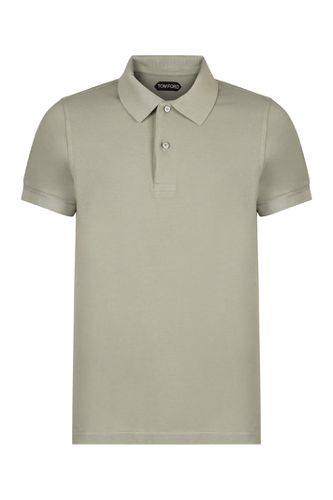 Tom Ford Cotton-piqué Polo Shirt - Tom Ford - Modalova