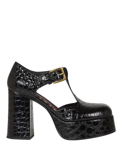 Printed Leather Mary Jane Platform Sandals - Etro - Modalova