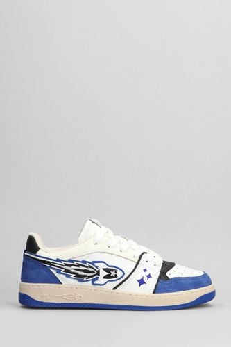 Egg Rocket Sneakers In White Leather - Enterprise Japan - Modalova