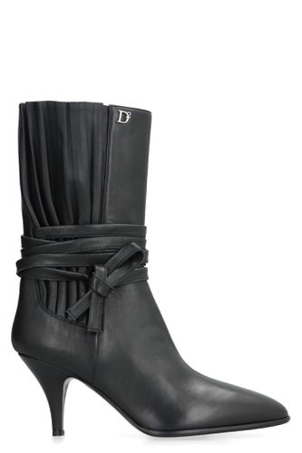 Dsquared2 Leather Ankle Boots - Dsquared2 - Modalova