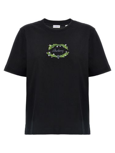 Burberry Logo Embroidery T-shirt - Burberry - Modalova