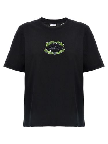 Burberry Logo Embroidery T-shirt - Burberry - Modalova