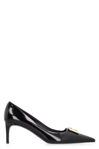 Leather Pointy-toe Pumps - Dolce & Gabbana - Modalova