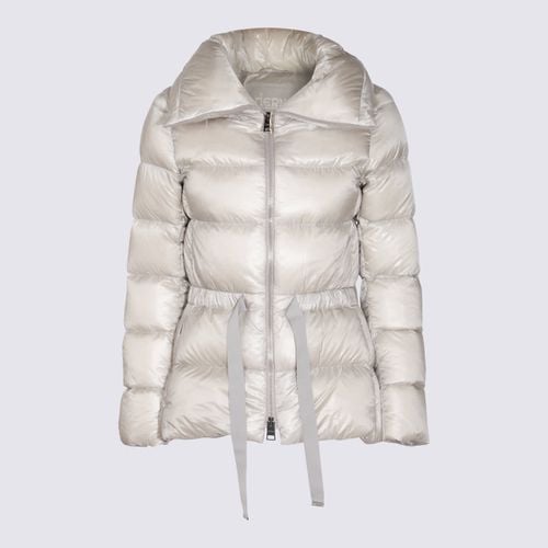 Herno Grey Down Jacket - Herno - Modalova