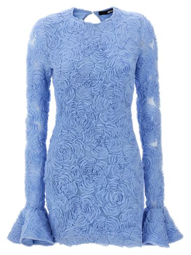 Floral Mesh Mini Dress - Rotate by Birger Christensen - Modalova