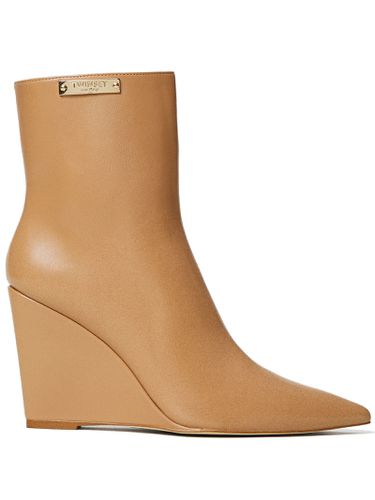 TwinSet Leather Effect Ankle Boots - TwinSet - Modalova