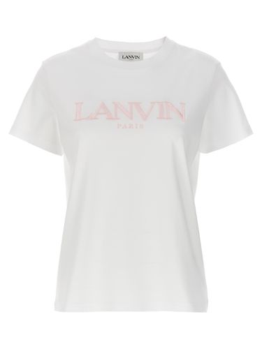 Lanvin Logo Embroidery T-shirt - Lanvin - Modalova