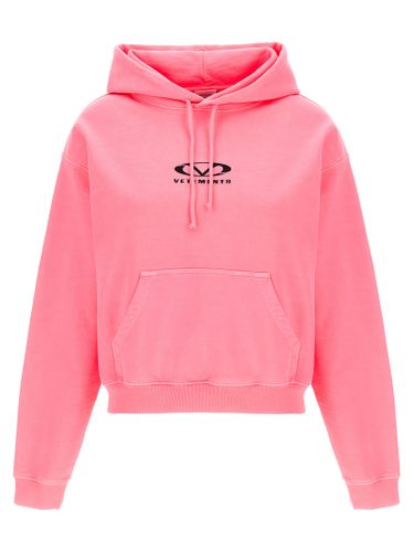 VETEMENTS oval Logo Hoodie - VETEMENTS - Modalova