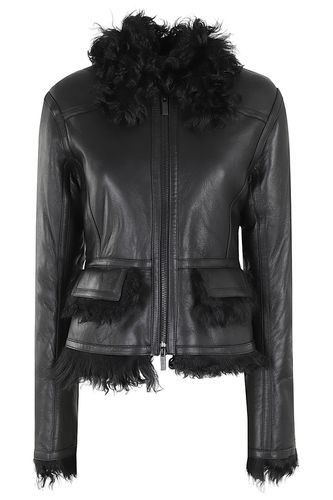 Short Shearling Jacket - REMAIN Birger Christensen - Modalova