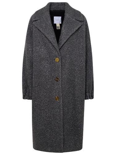 Patou elliptic Grey Wool Coat - Patou - Modalova