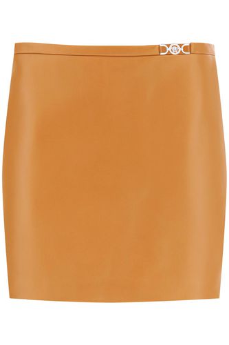 Versace Mini Leather Skirt - Versace - Modalova