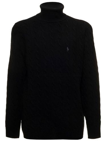 Logo Embroidered High Neck Sweater - Polo Ralph Lauren - Modalova