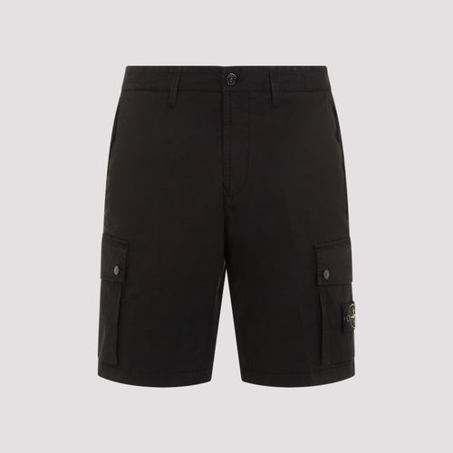 Logo Badge Bermuda Shorts - Stone Island - Modalova