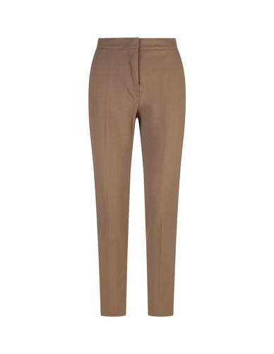 Max Mara Light Brown Pegno Trousers - Max Mara - Modalova