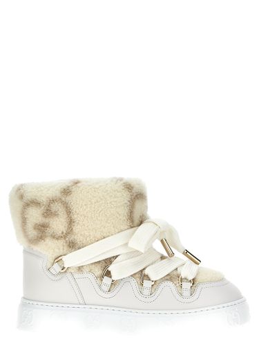 Gucci gg Teddy Ankle Boots - Gucci - Modalova