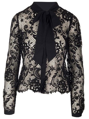 Self-portrait Lace Shirt - self-portrait - Modalova