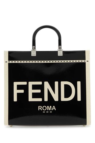 Two-tone Canvas Medium Sunshine Shopping Bag - Fendi - Modalova