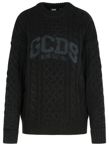 GCDS Black Acrylic Blend Sweater - GCDS - Modalova