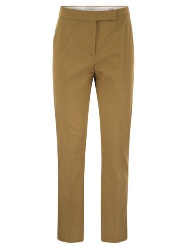 Okra Pleat Detailed Cropped Trousers - Max Mara - Modalova