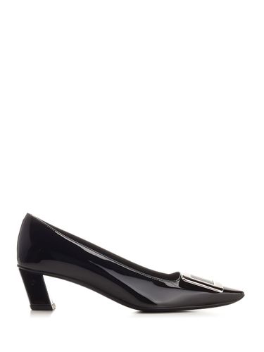 Belle Vivier Patent Pumps With Metal Buckle - Roger Vivier - Modalova