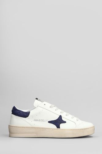 AMA-BRAND Sneakers In White Leather - AMA-BRAND - Modalova