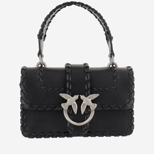Pinko Mini Love Leather Handbag - Pinko - Modalova