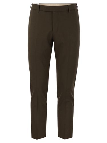 PT Torino Dieci Brown Trousers - PT Torino - Modalova