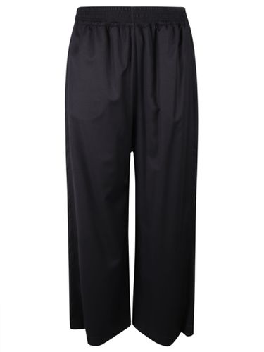 Ribbed Straight Trousers - Fabiana Filippi - Modalova