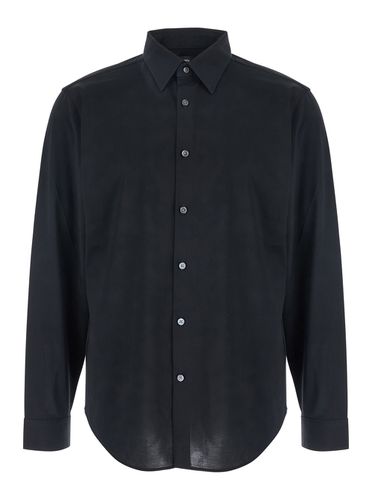 Sylvain Shirt With Pointed Collar In Cotton Blend Man - Theory - Modalova