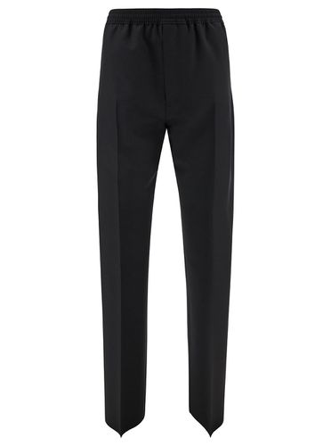 Jogger Pants With Elastic Waistband In Wool And Mohair Man - Givenchy - Modalova
