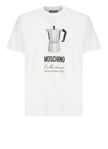 Moschino T-shirt With Logo - Moschino - Modalova