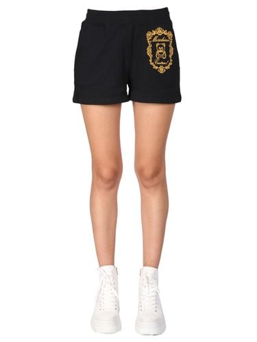 Moschino Shorts With Logo - Moschino - Modalova